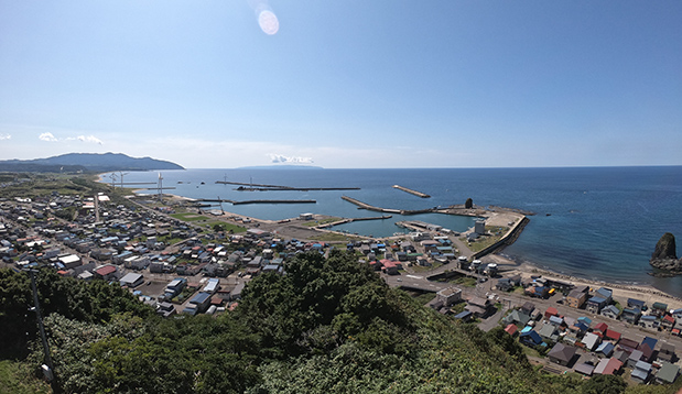 せたなの街並み